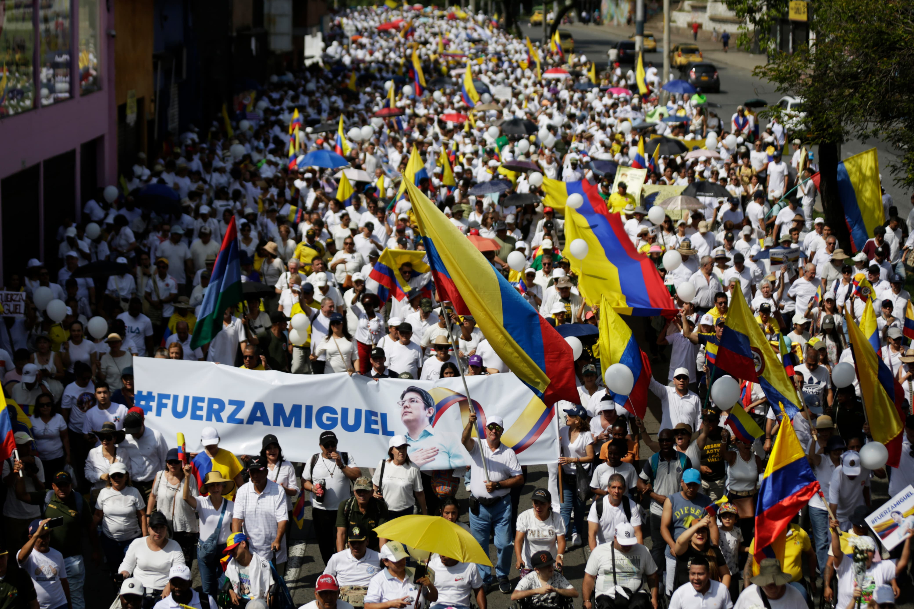 Marcha Miguel Uribe