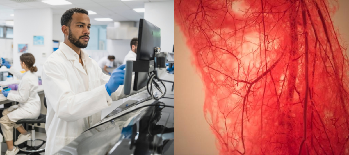 Científicos crean vasos sanguíneos con ayuda de la inteligencia artificial y avanzan en medicina regenerativa