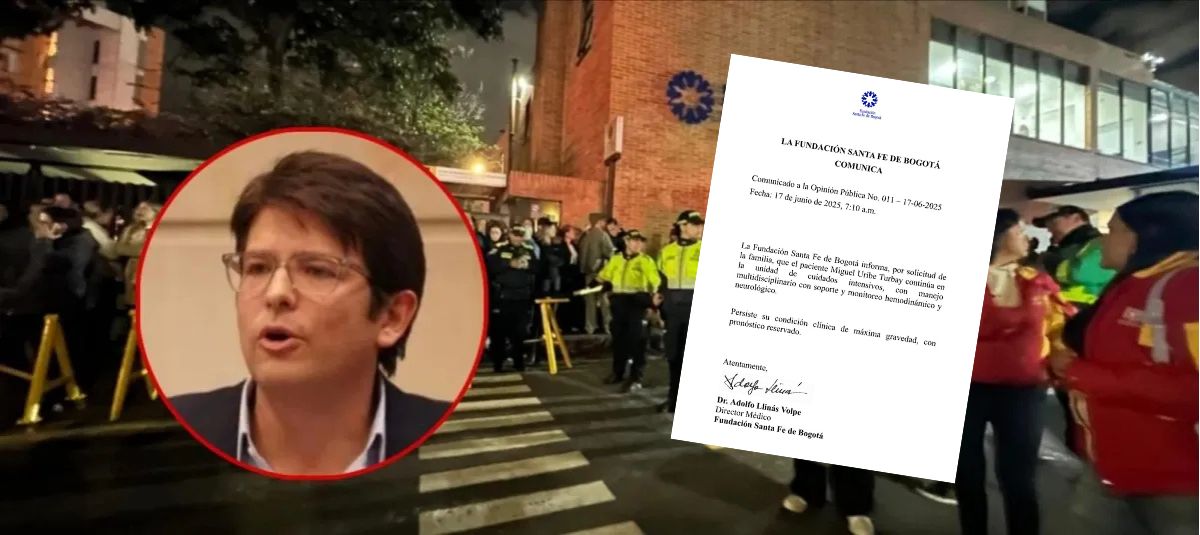 Miguel Uribe: Parte Médico del 17 de Junio.