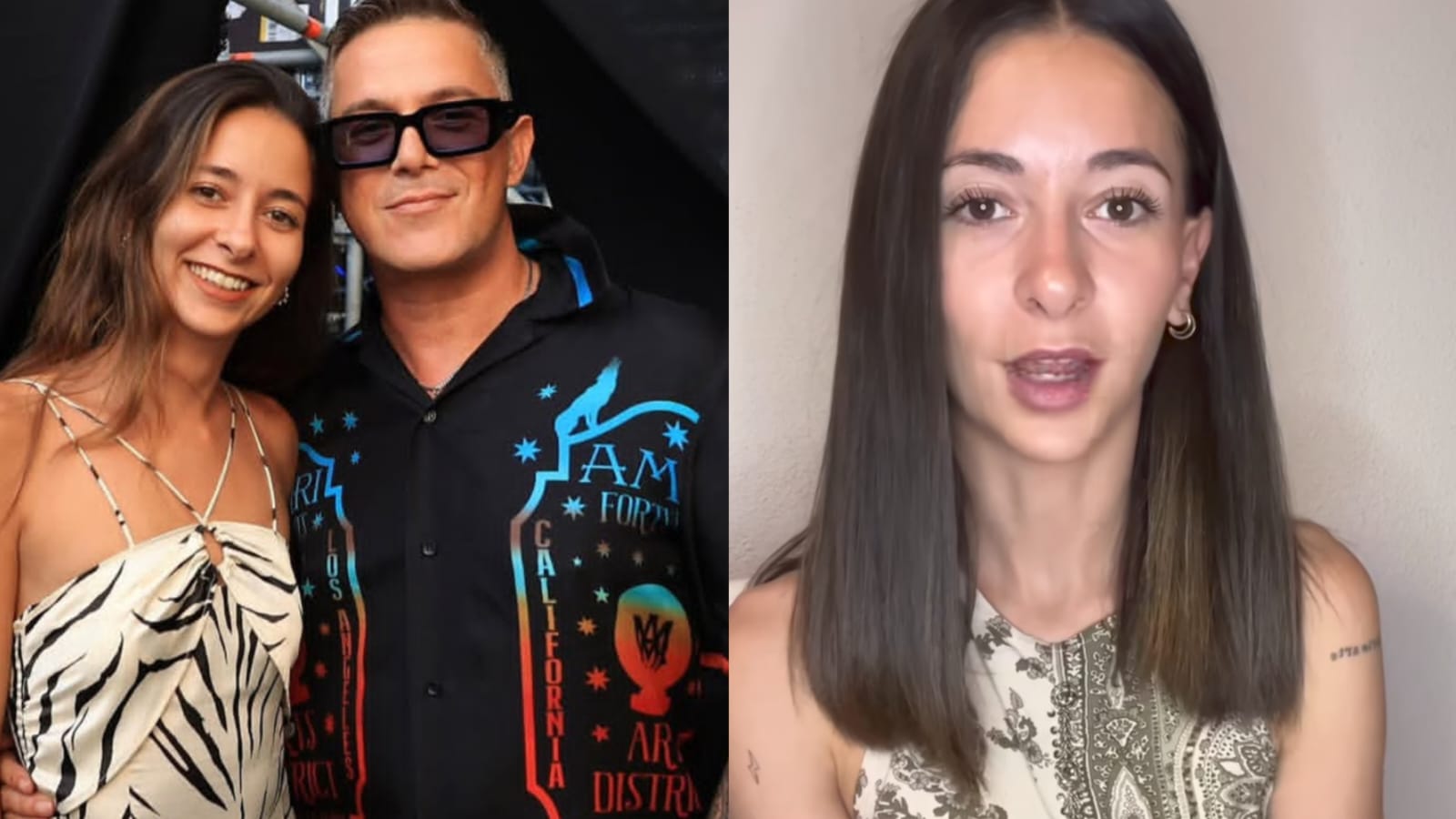 Ivet Playà y Alejandro Sanz
