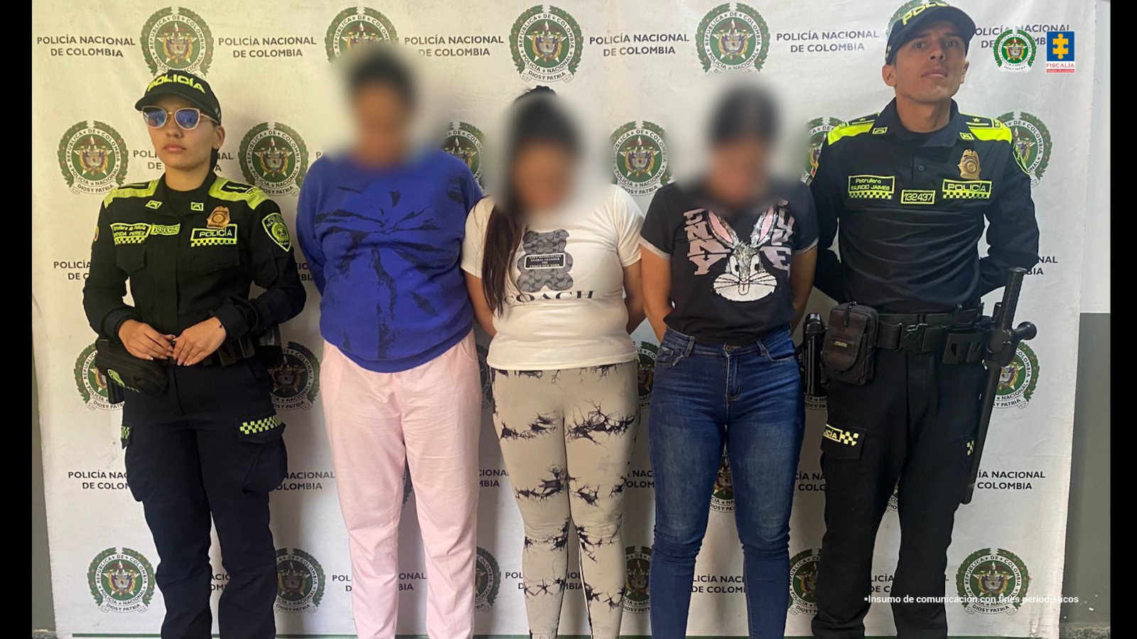 Capturadas por Delitos Sexuales Con Menores de Edad
