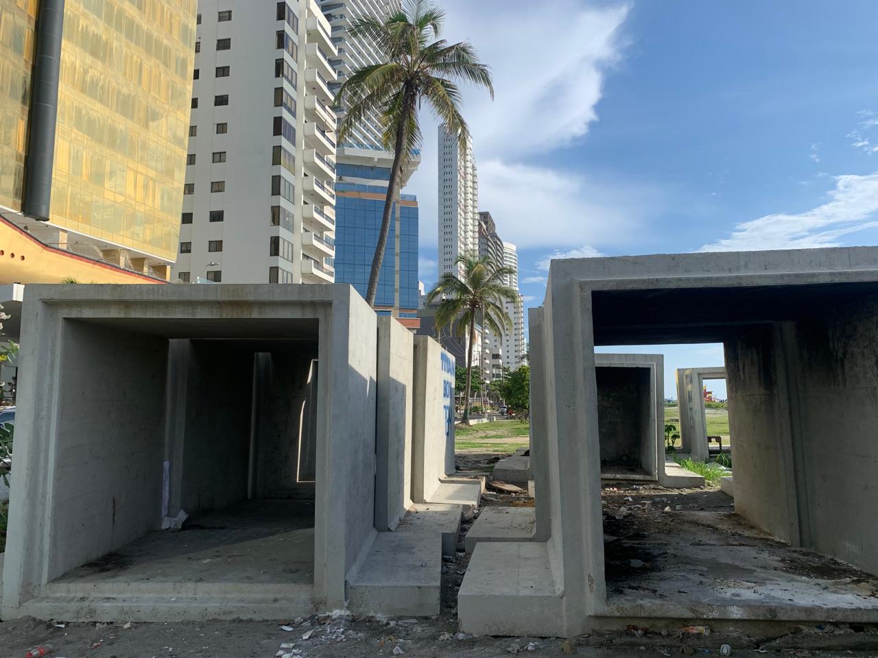 Así Avanzan en Cartagena Obras de Protección Castera