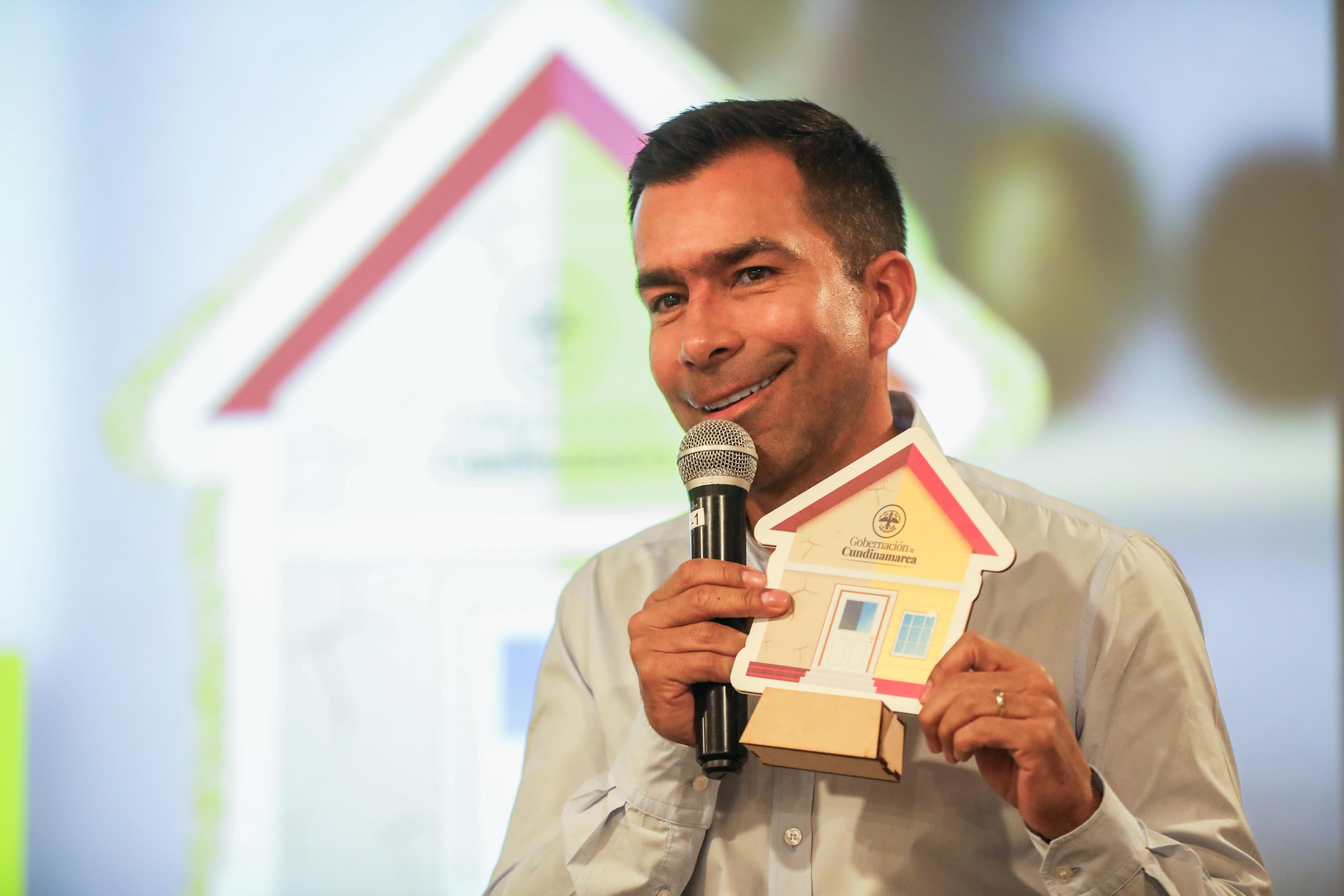 Jorge Emilio Rey, Gobernador de Cundinamarca, en el Evento Con Empresario de la Región.