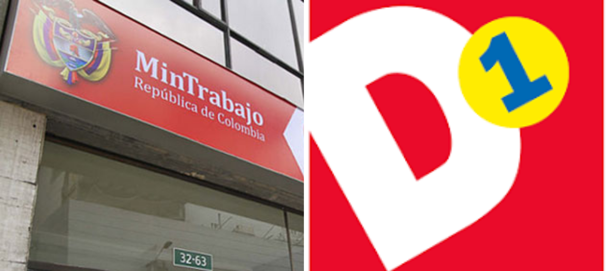 MinTrabajo y tiendas D1