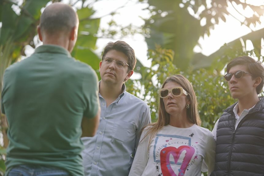 Miguel Uribe Turbay y María Carolina Hoyos