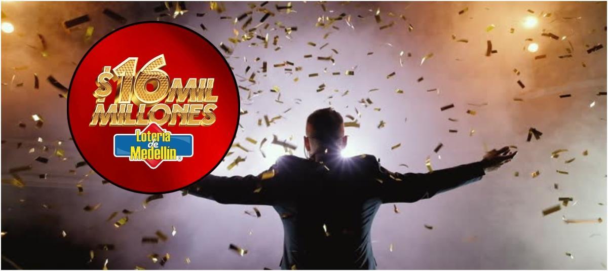 Sorteo de la Lotería de Medellín.