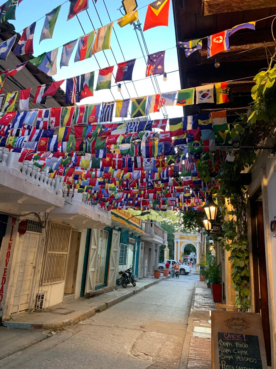 Barrio Getsemaní en Cartagena de Indias