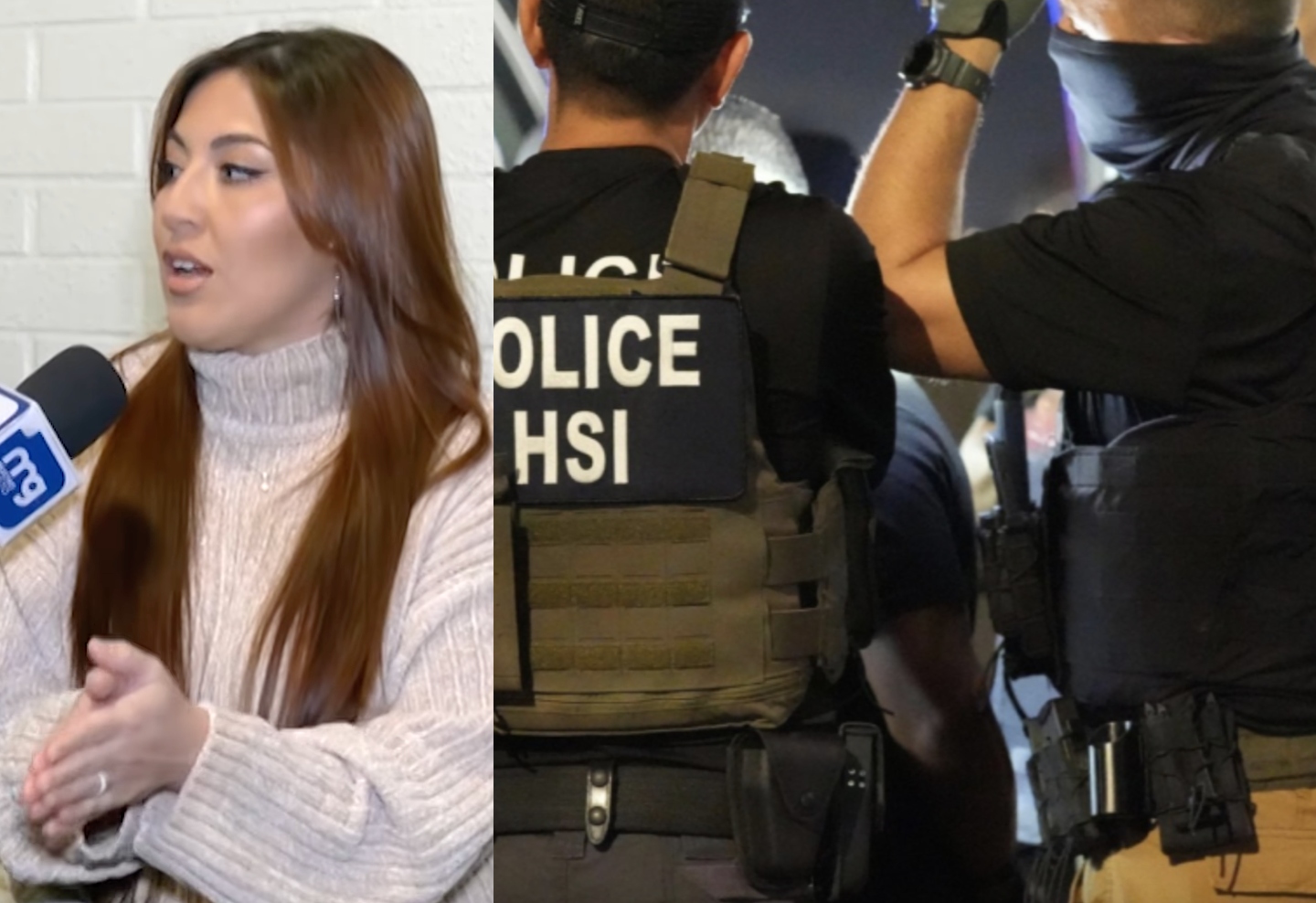 Una migrante fue detenida por agentes federales