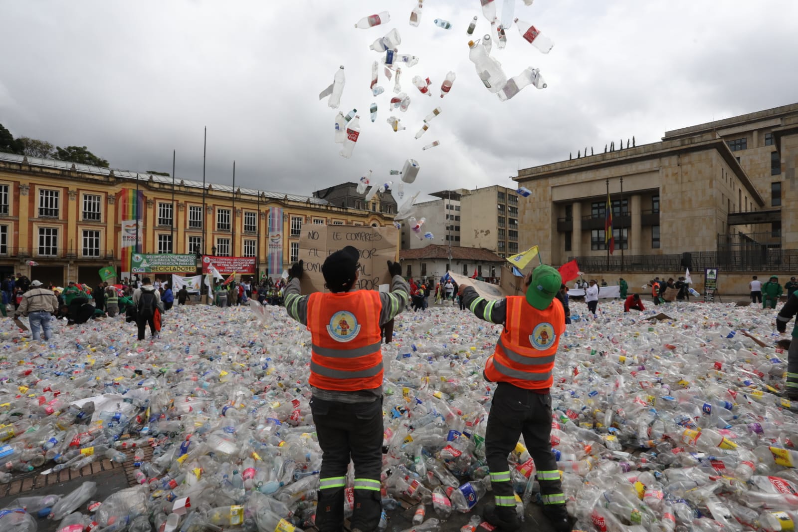 Recicladores en bogotá
