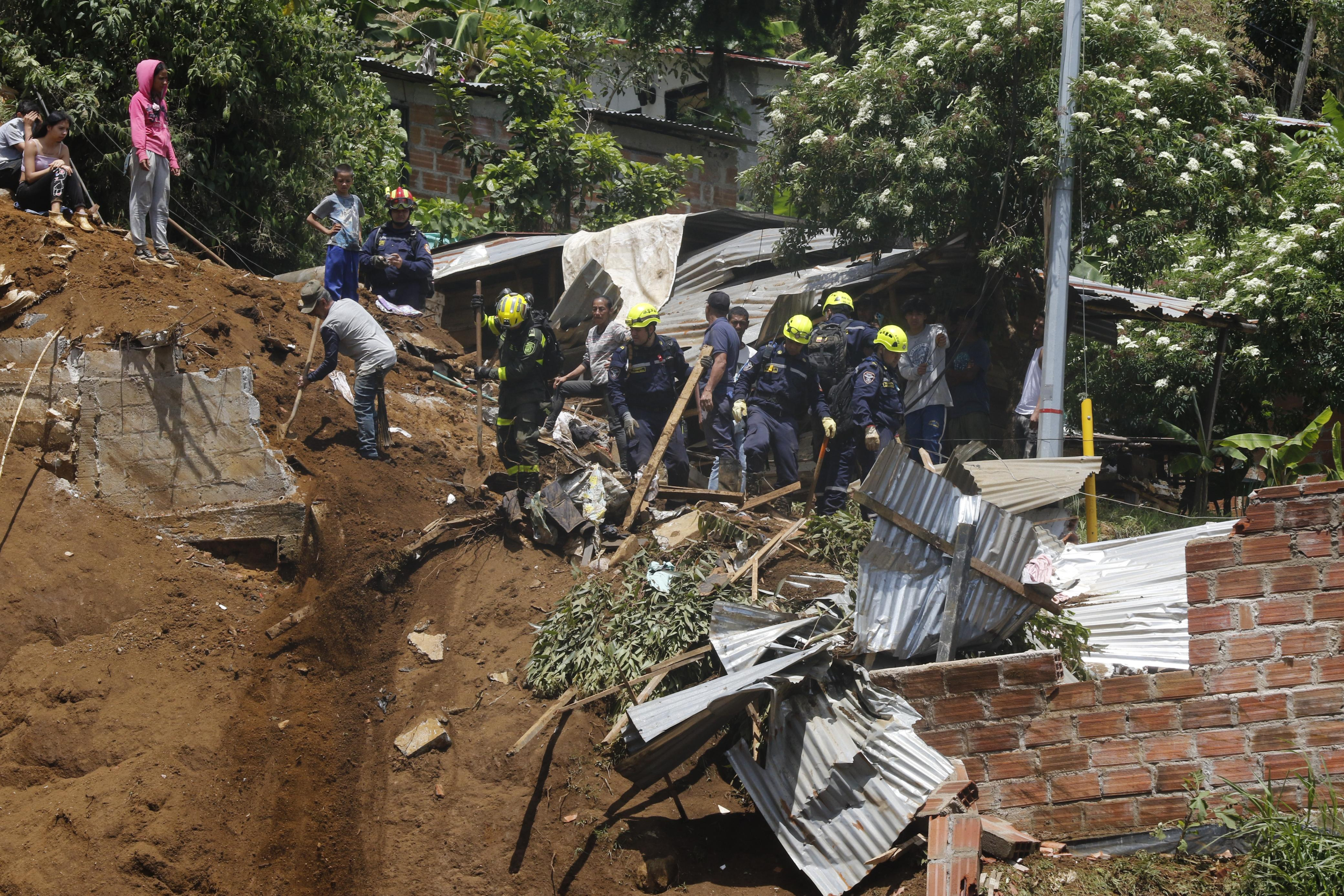 La Vereda de Granizal, En Bello, Antioquia, Pasa por la Mayor Trogedia Climática de los Útimos Años.