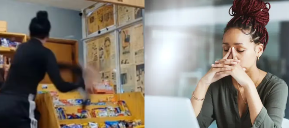 Kontroverse um eine junge Frau, die das Buffet an ihrem Arbeitsplatz verwüstete und berichtete, dass ihre Chefs sie schlecht behandelten: Dies wurde auf Video festgehalten