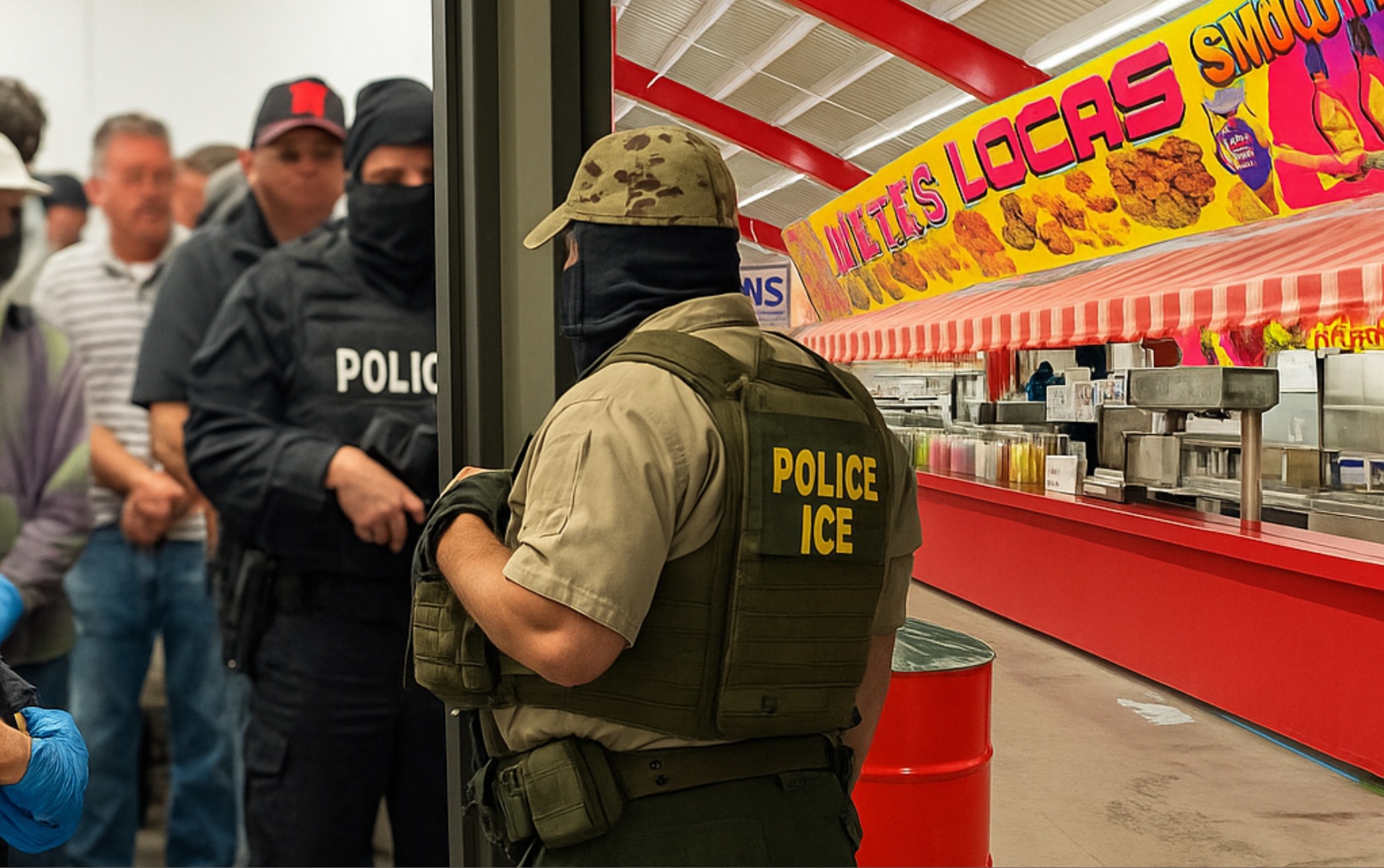 El lugar cerró ante la gran escalada de redadas migratorias.