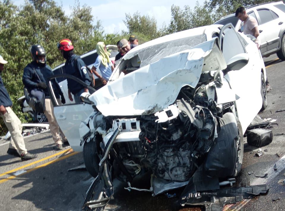 Accidente en la troncal
