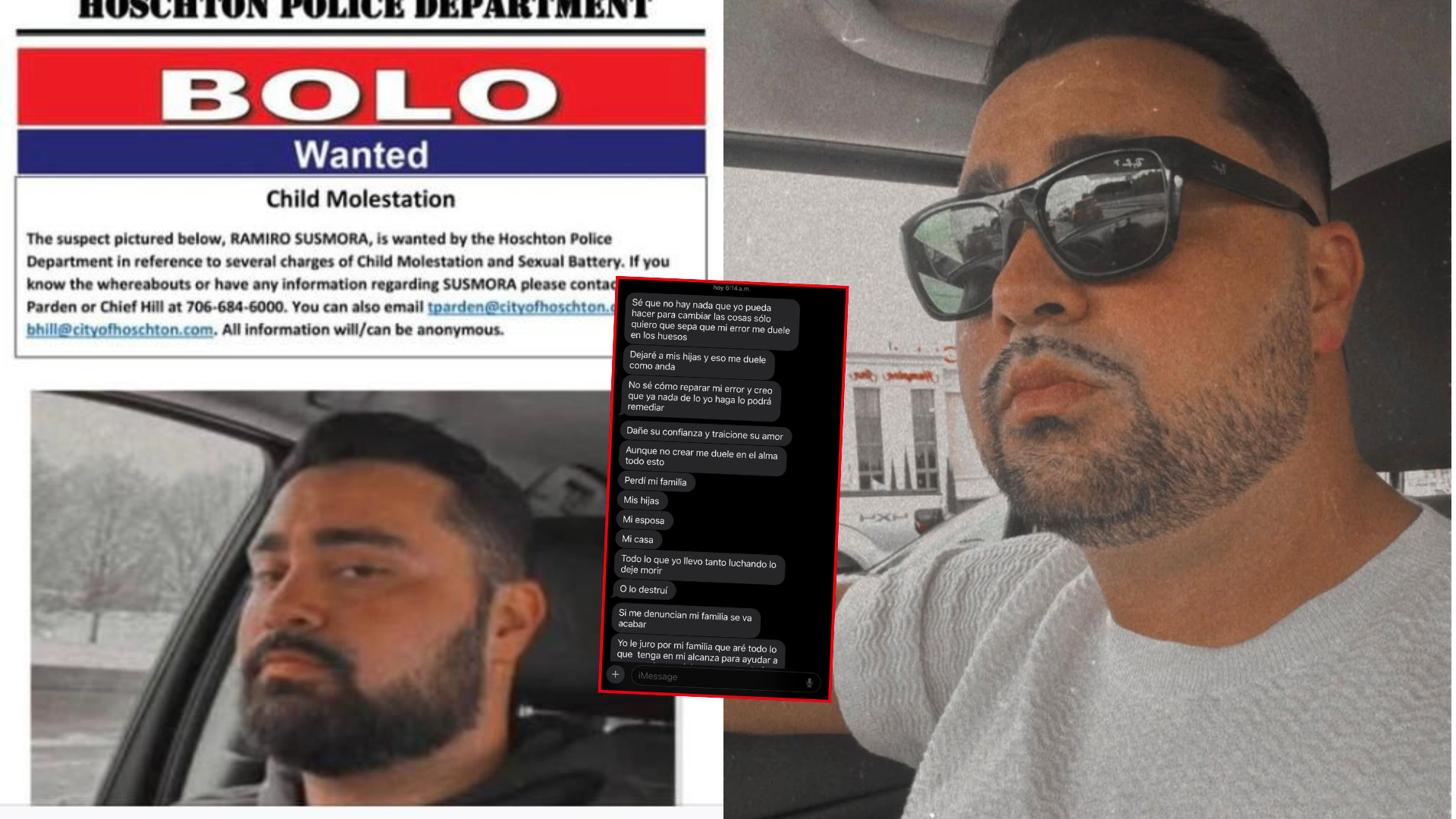 Hombre buscado por la justicia de los Estados Unidos por abuso sexual de menores de edad.