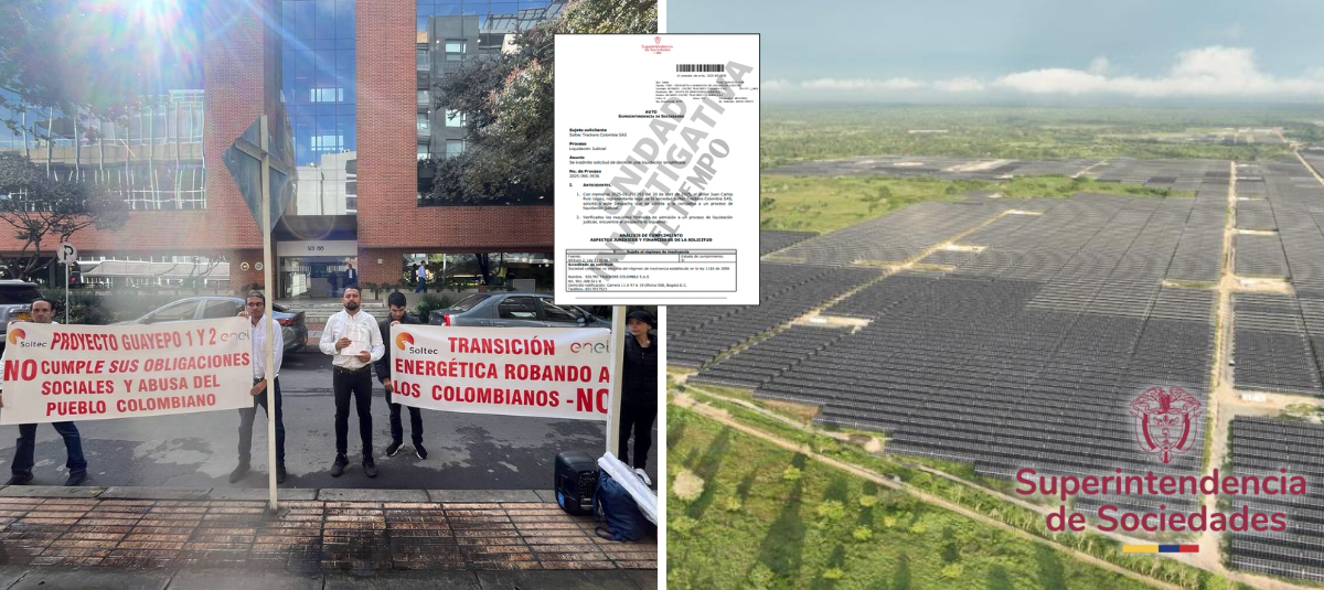 Provisedores de la filial de Soltec en Colombia Estiman en Cerca de 250 mil Millones Las Deudas que Dejó por Obras en Guayepo I y II