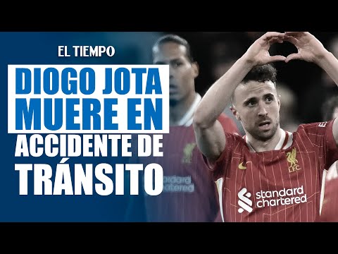 Diogo Jota, compañero de Luis Díaz en el Liverpool, muere en trágico accidente de tránsito