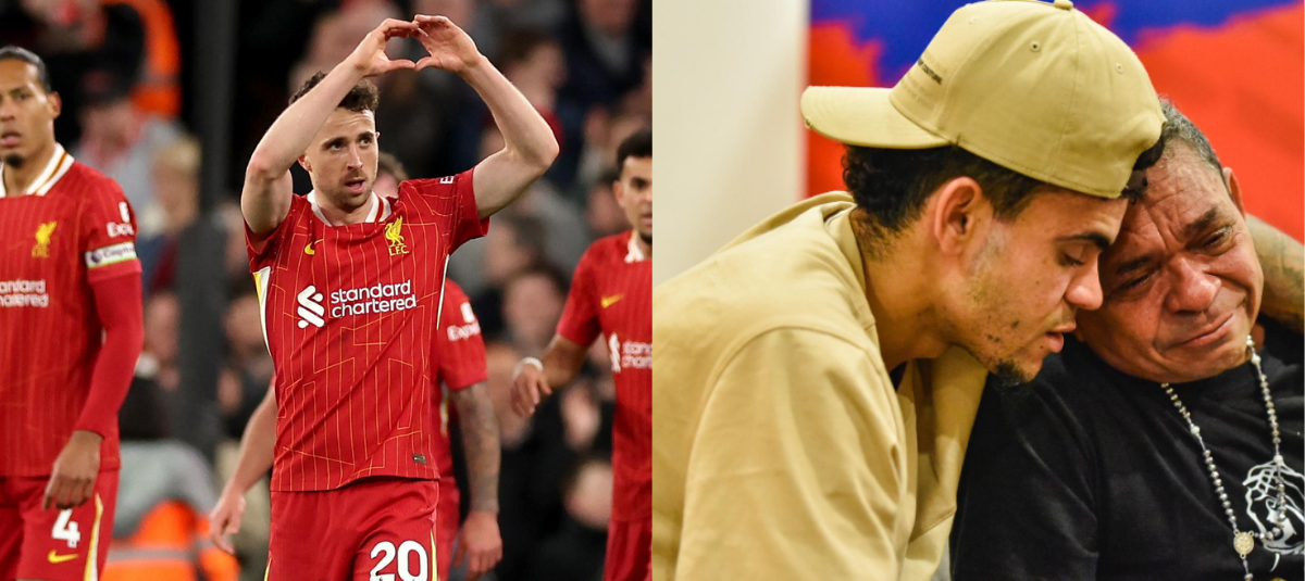Diogo Jota, futbolista del Liverpool fallecido en homenaje a Mane Díaz.