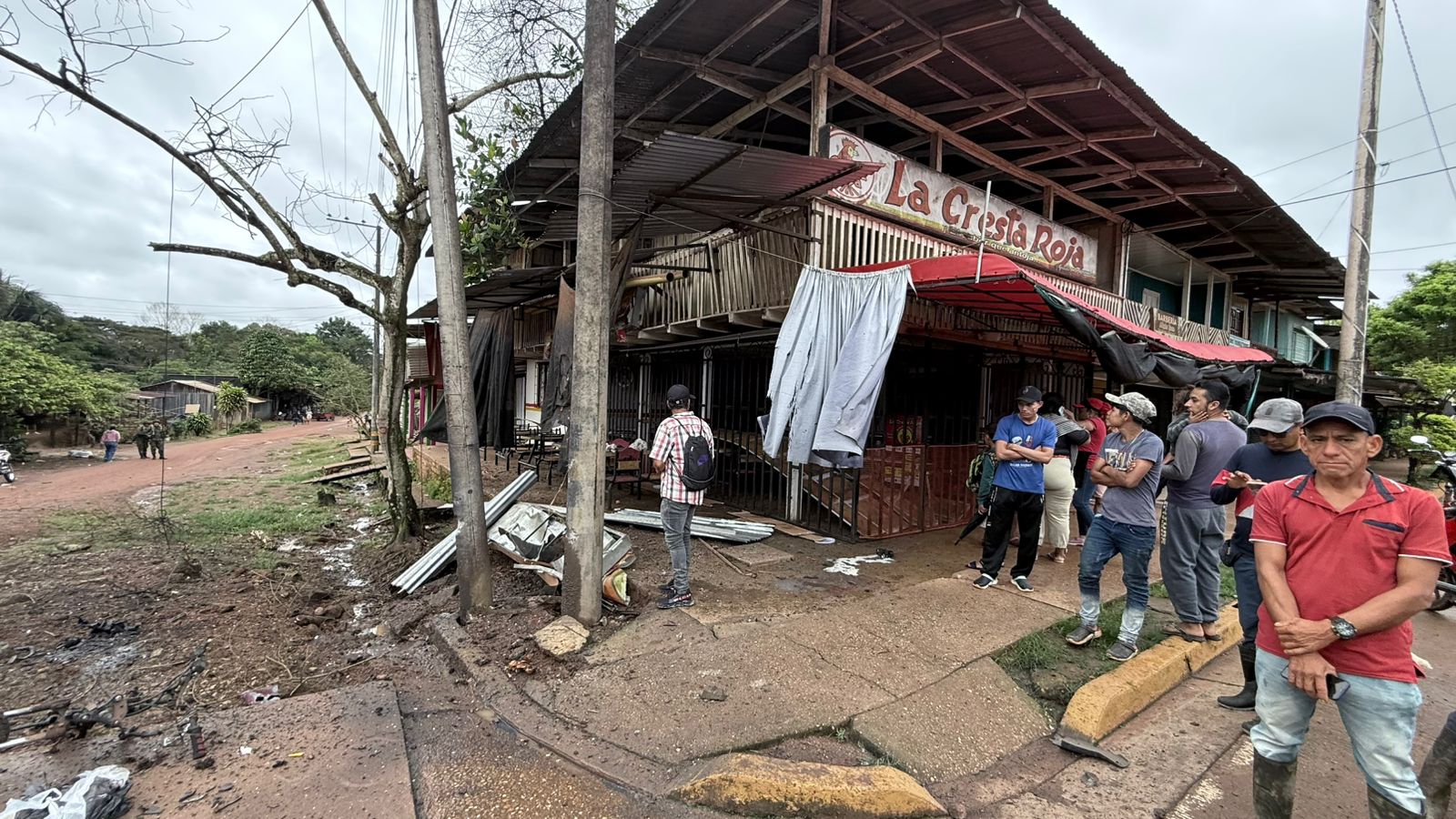 Motobomba explotó en el casco urbano de Calamar, Guaviare.