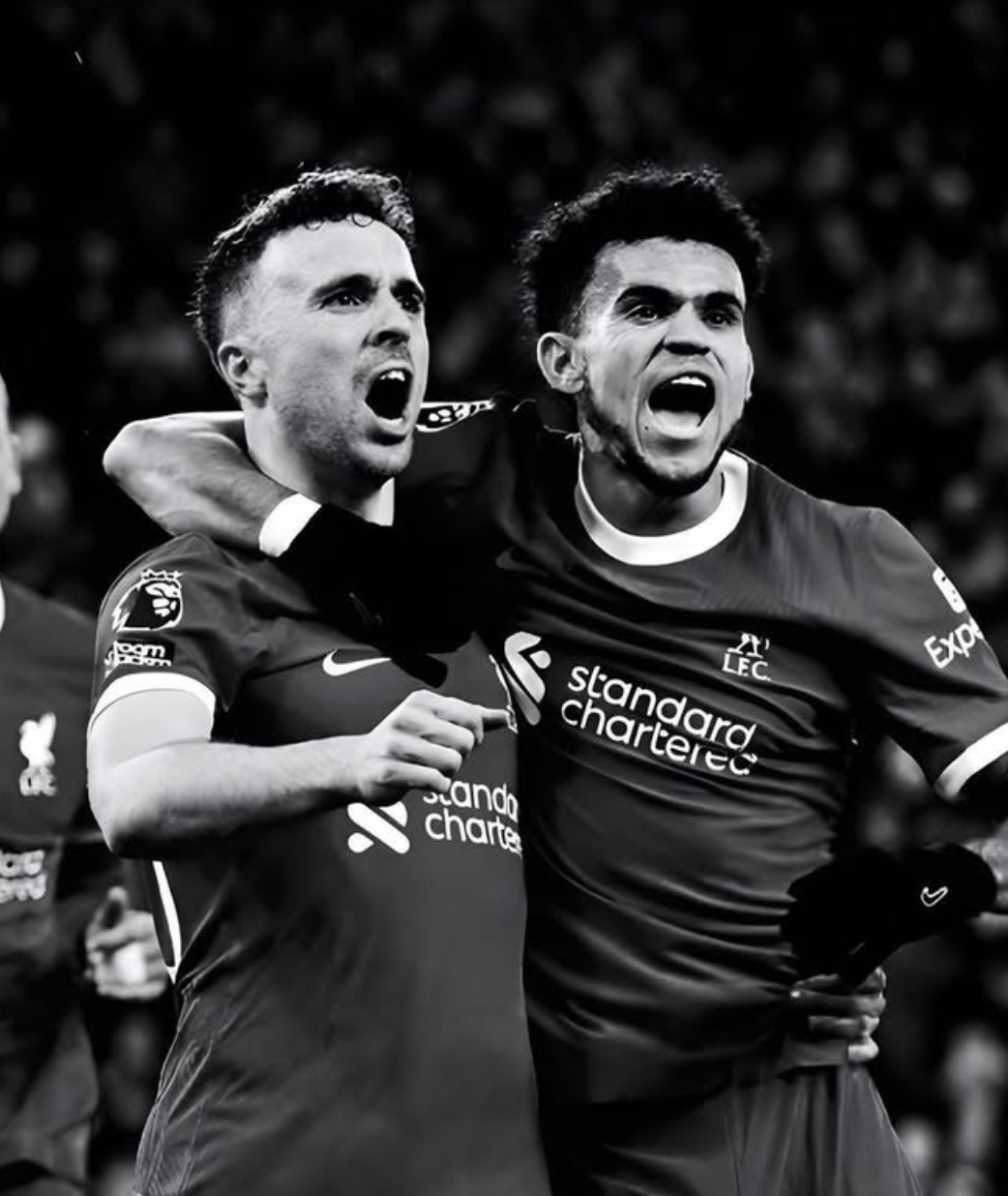 Luis Díaz y Diogo Jota.