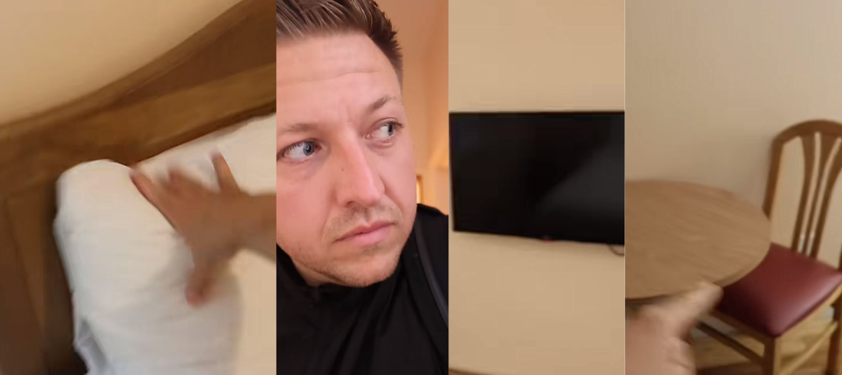 Dit zijn enkele dingen in de kamer waar hij sliep.