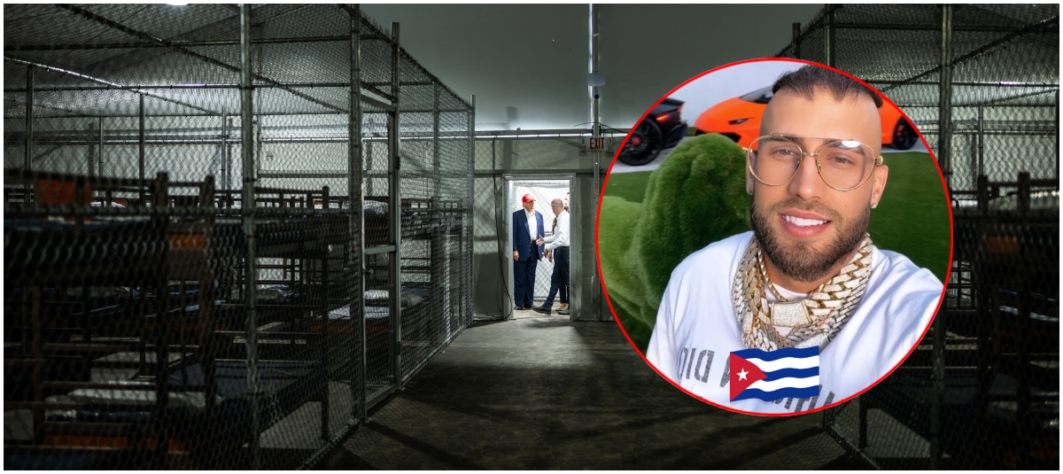 Reguetonero detenido en 'Alligator Alcatraz' Denuncia que los Tratan como 'Perros' en Miami