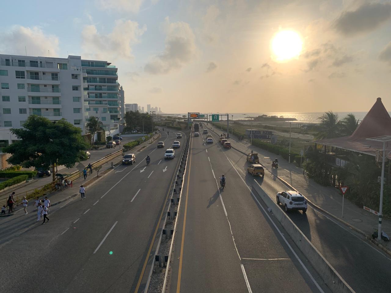 Vía al Mar en Cartagena de Indias
