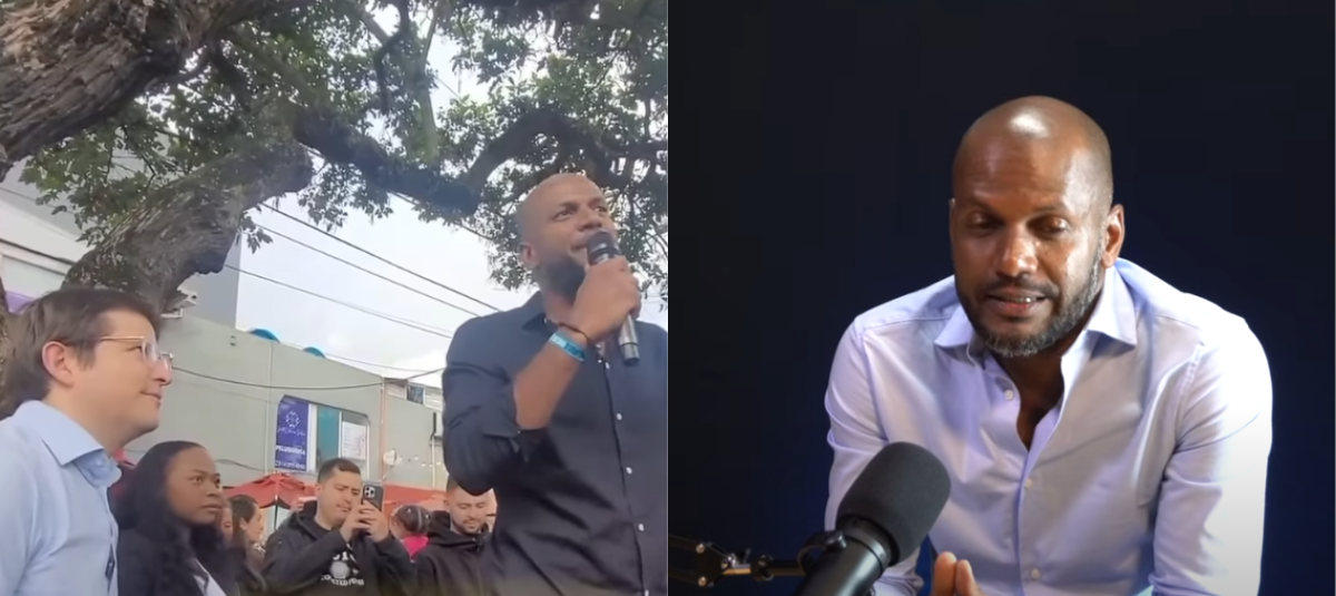 Edil Víctor Mosquera denuncia amenazas en su contra en bogotá.