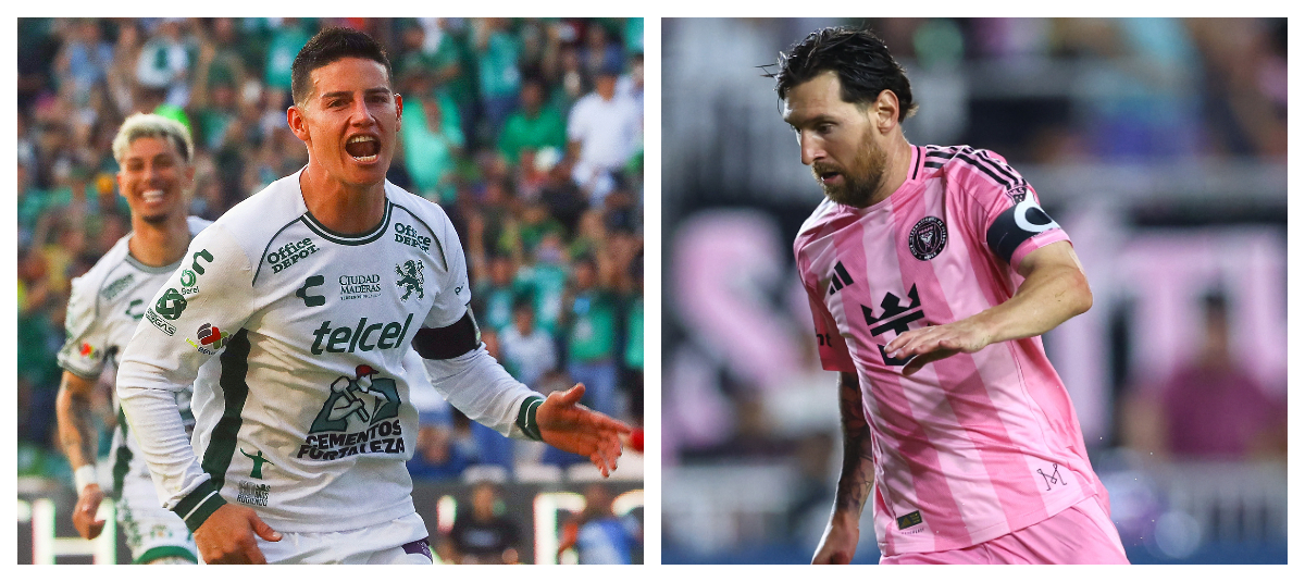 James y Messi
