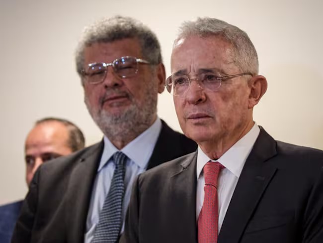 Álvaro Uribe y Jaime Granados
