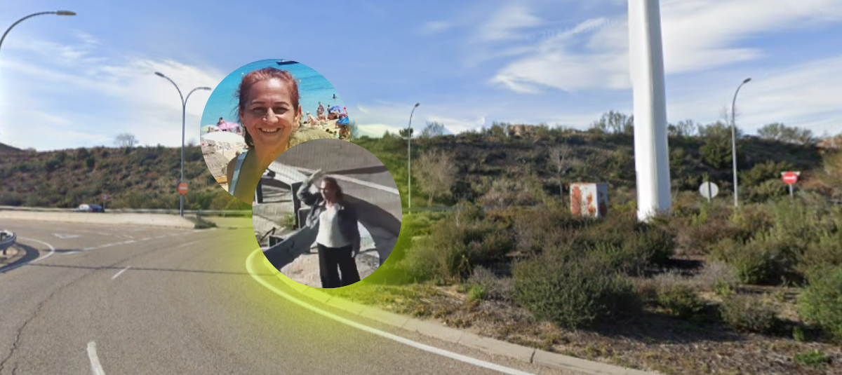 Orlinda fue captada tras salir de la t4 del aeropuerto de Madrid-Barajas.