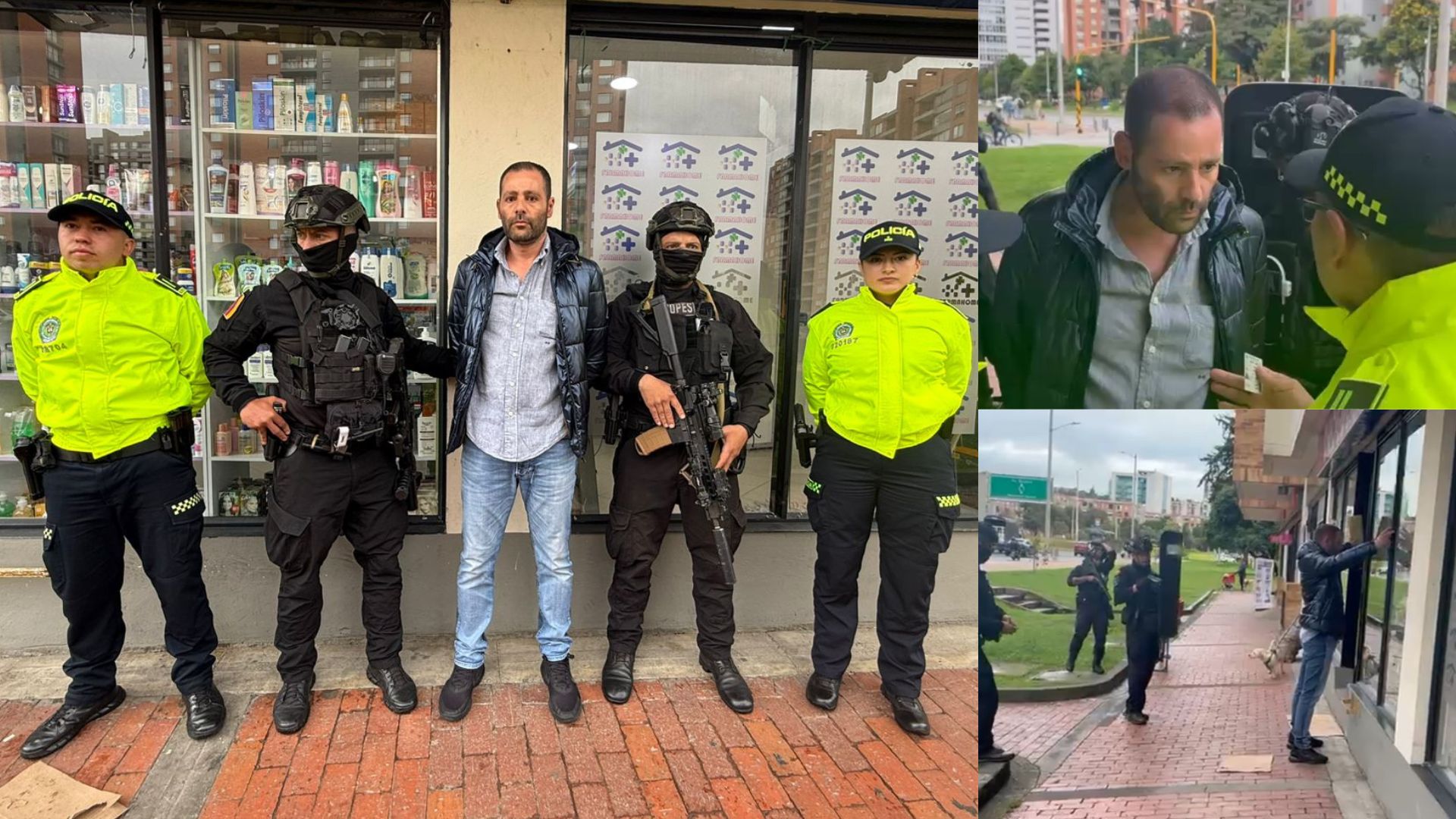Así Fue La Capto del Capo Italiano en Bogotá.