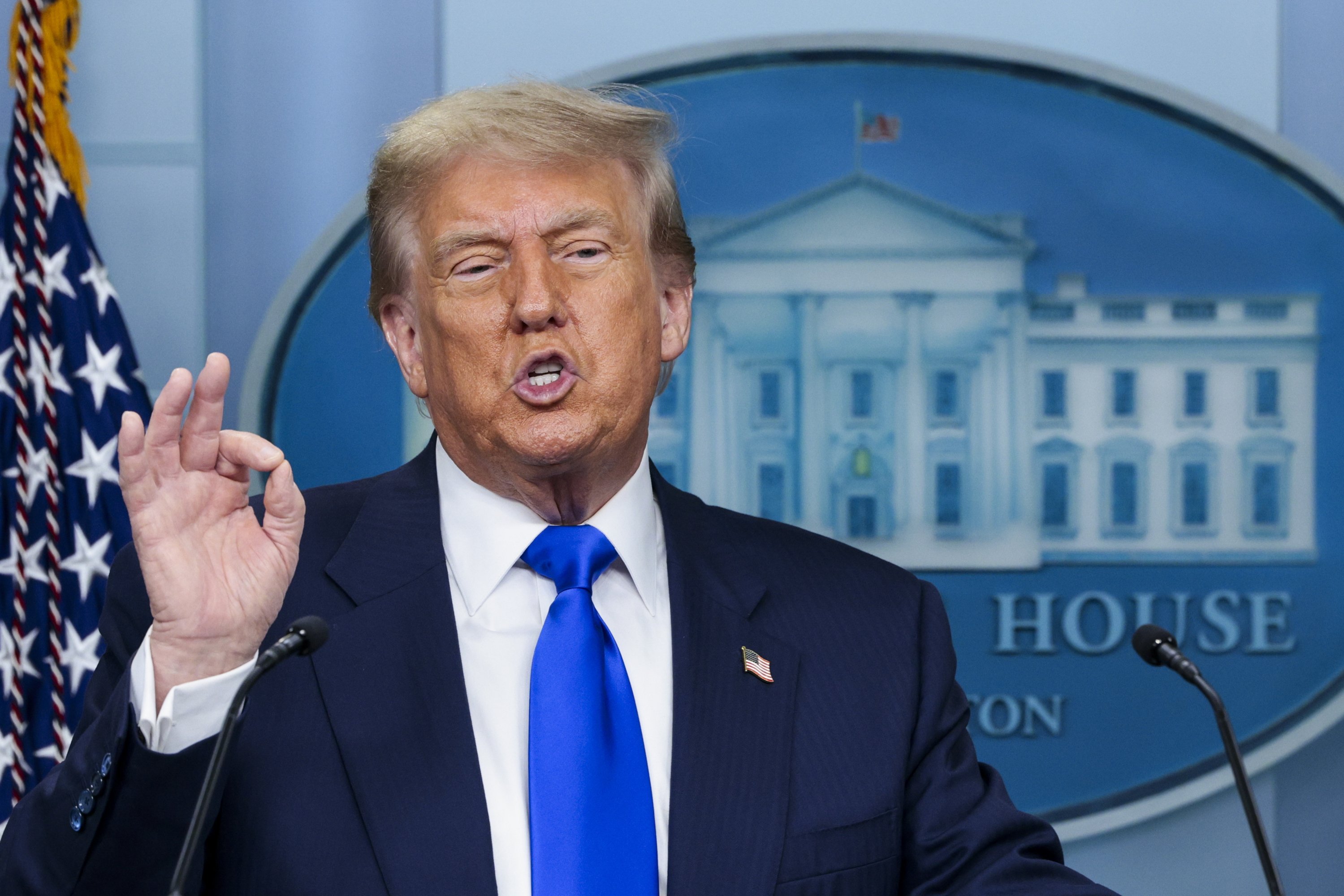 El presidente de Estados Unidos, Donald Trump.