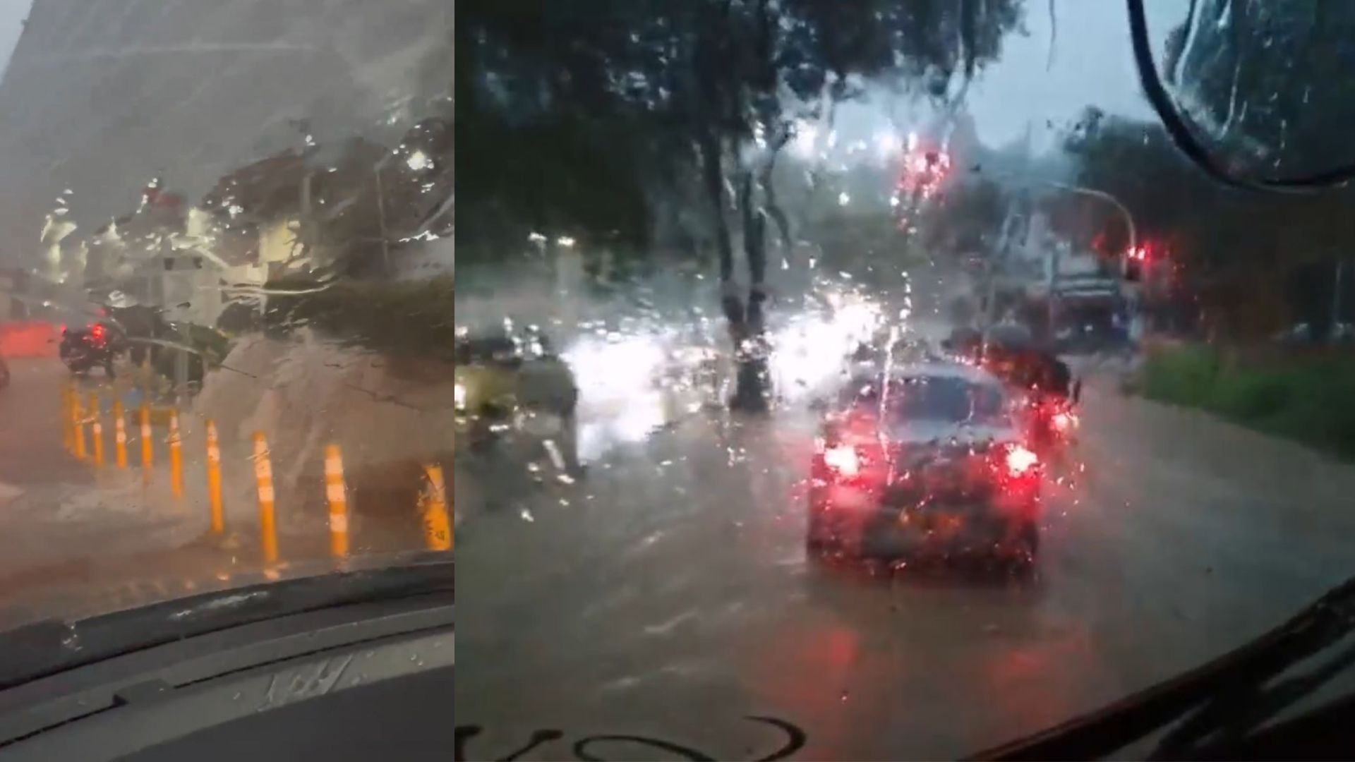 Lluvias en Bucaramanga.