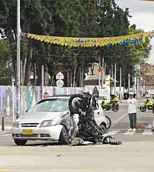 accidente de tránsito bogotá