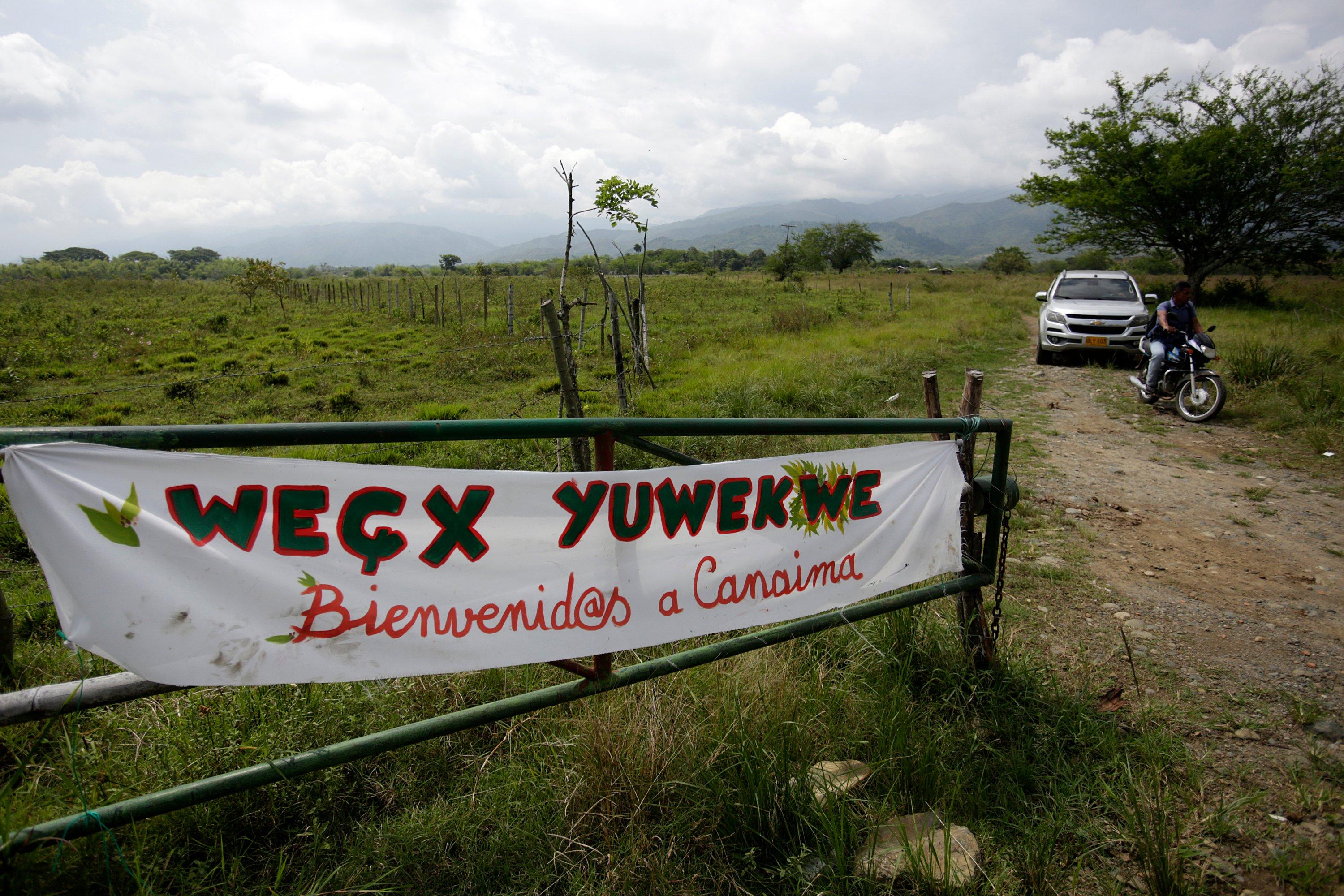 Hacienda Canaima, en el norte del Cauca. Ahora es de indígenas y afros.