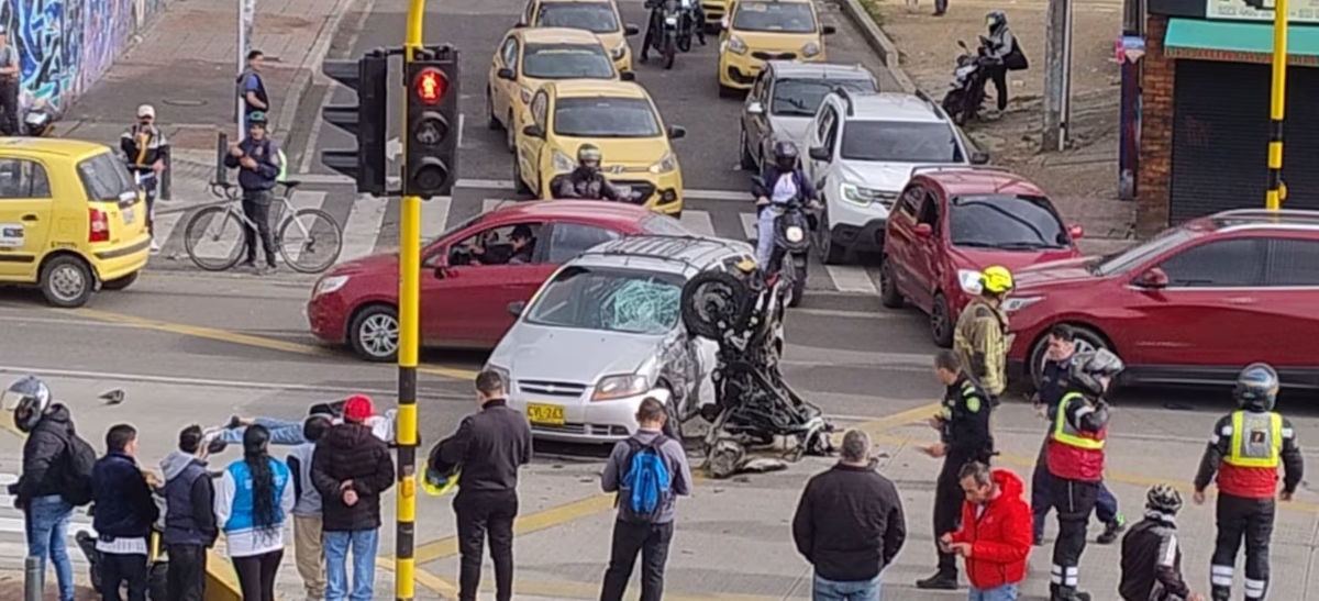 Accidente en la cáracas