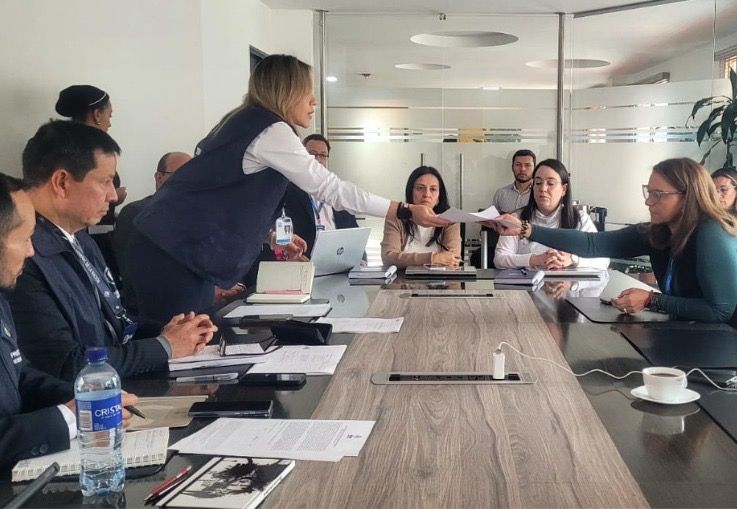 Inspeción de la Procuraduría a la EPS Famisanar.