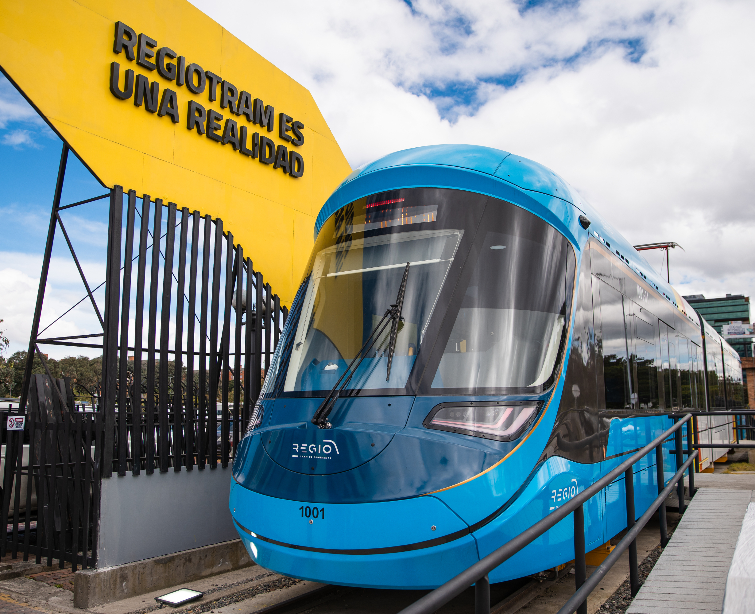 Así será el tren del Regiotram de Occidente.