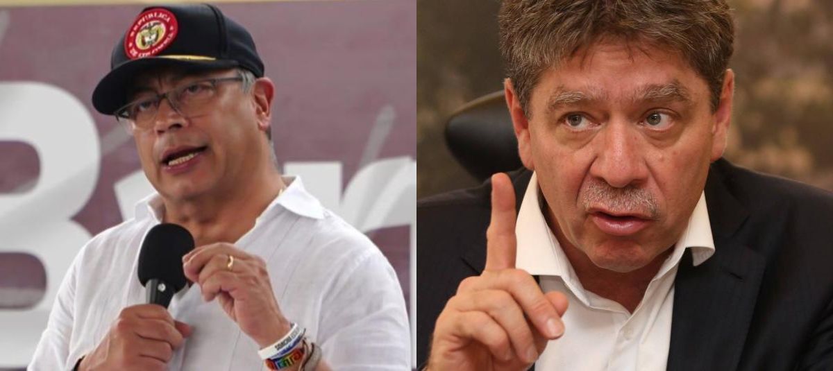 Presidente Petro y Bruce Mac Master