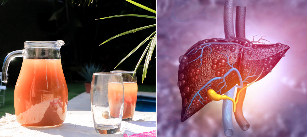 This is the drink that helps you cleanse your liver naturally: it regenerates cells, reduces inflammation and eliminates toxins from the bile.