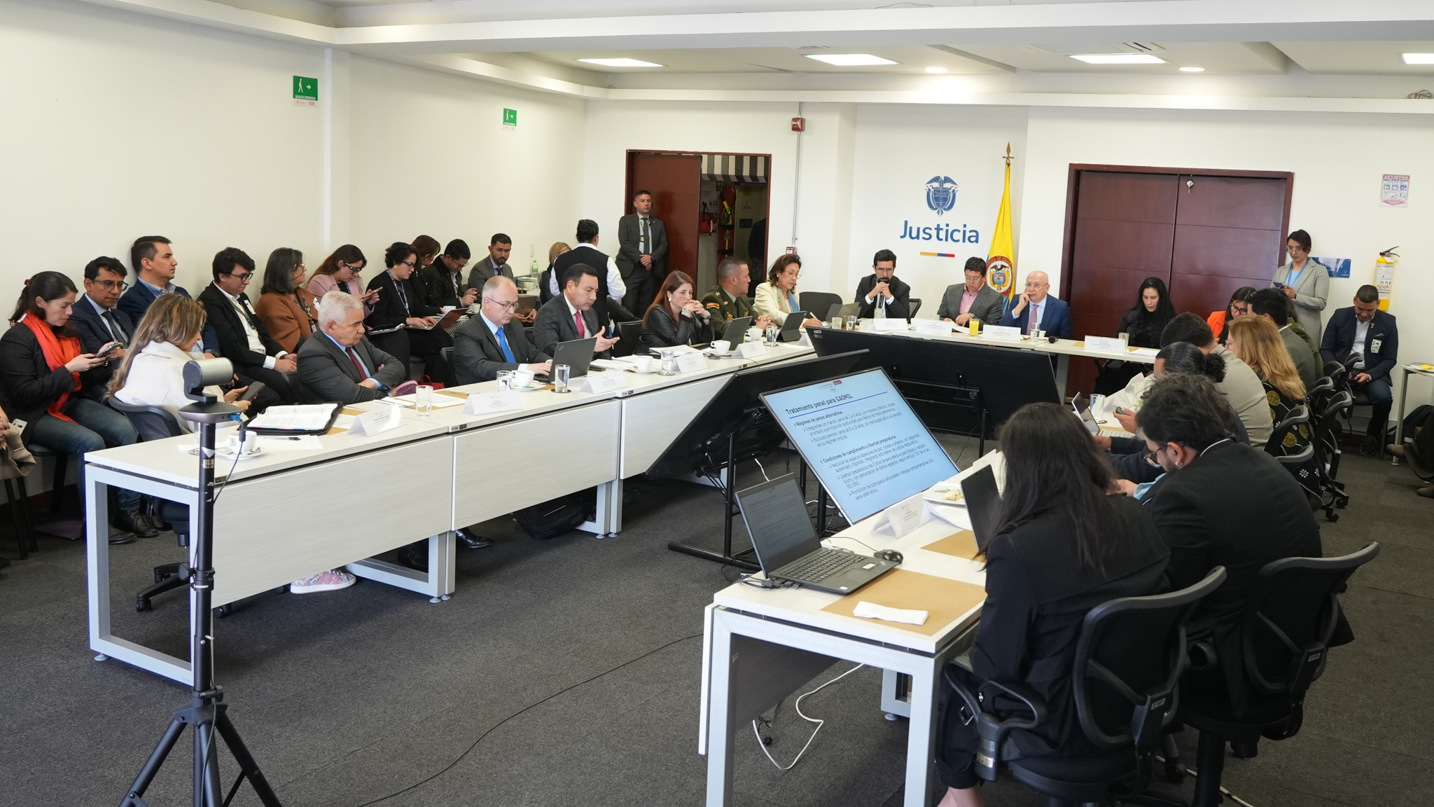 Reunión del Consejo de Política Criminal para Debatir Proyecto de Gabelas A Bandas Criminales.