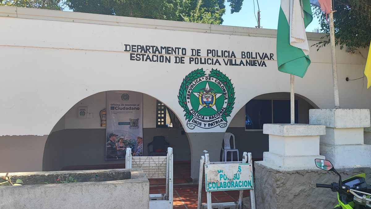 Estación Policía de Villanueva, Bolívar.