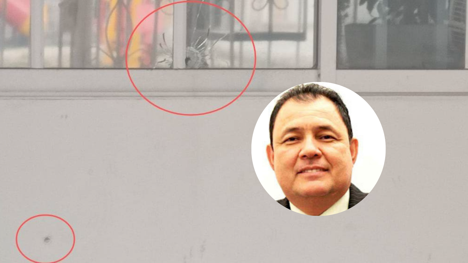 Oficina del Excongresista Jaime Cervantes Fue Atacada A Balas.