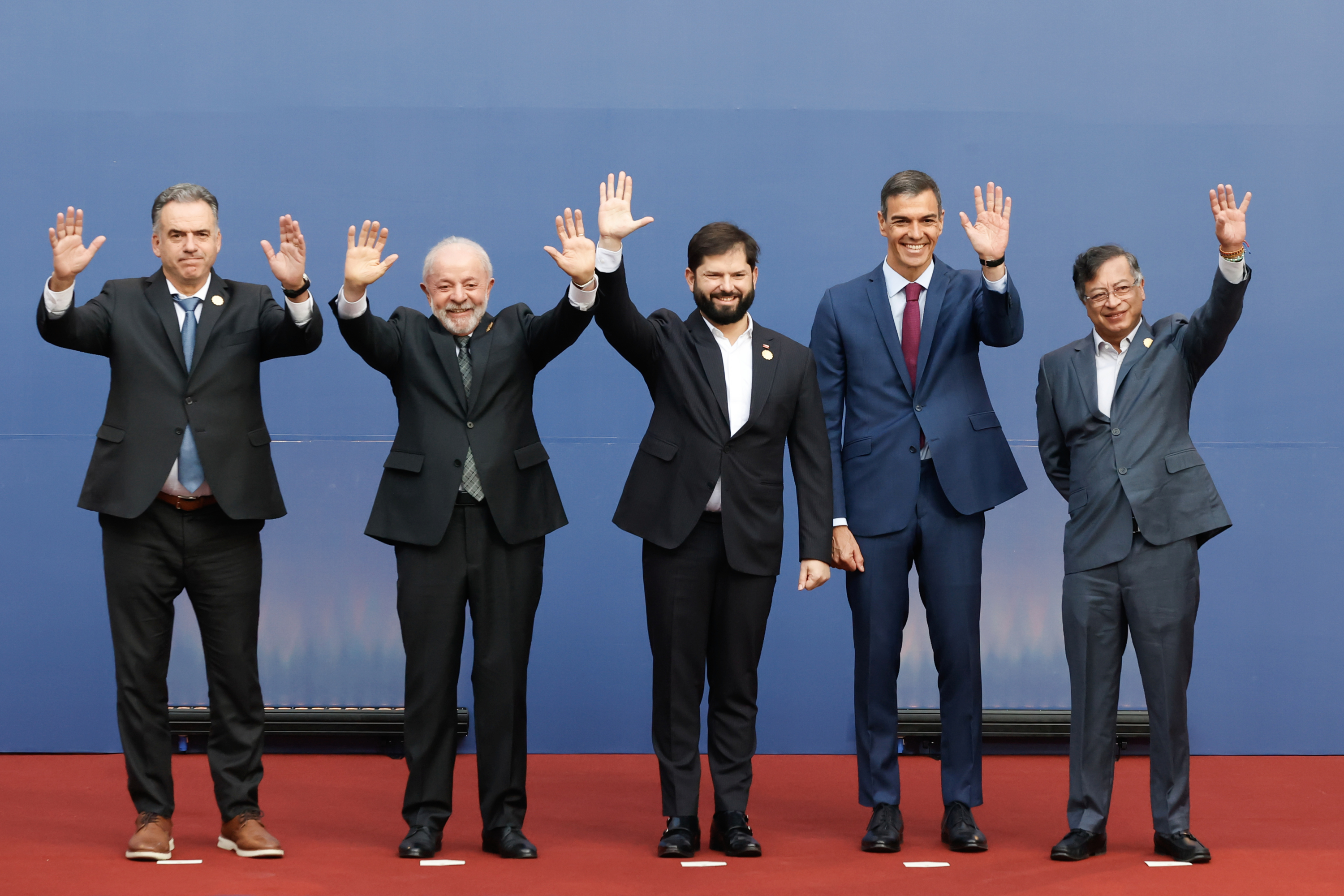 Reunión líderes progresistas en Chile