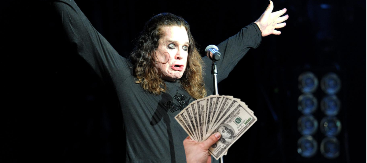 Ozzy Osbourne, cantante de Black Sabbath.