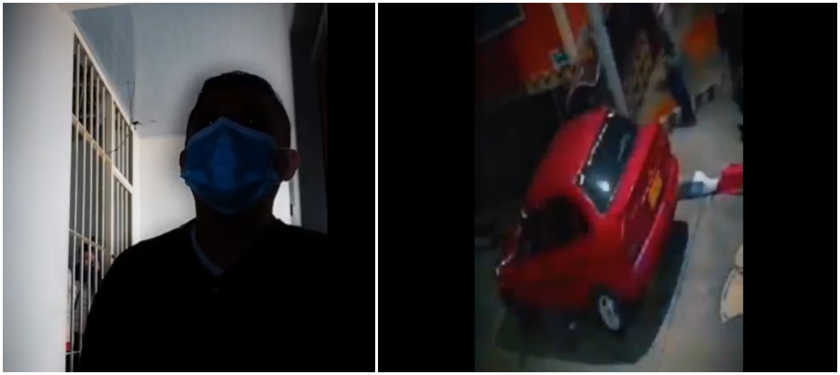 Ladrón de Carros Expuso errores de conductores en bogotá