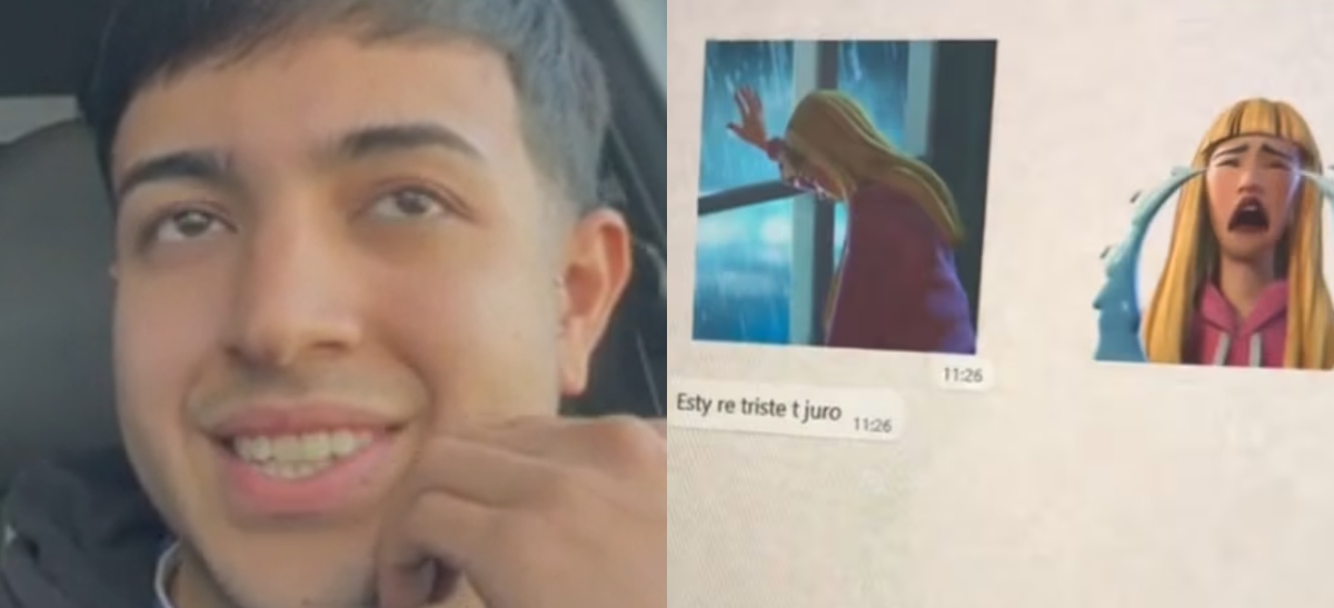 Joven logró recuperar su celular de un robo.