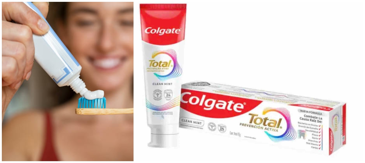 Prohíben la pasta dental Colgate Total Clean Mint