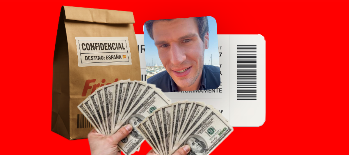 Frisby España y Su Portavoz Charles DuPont.