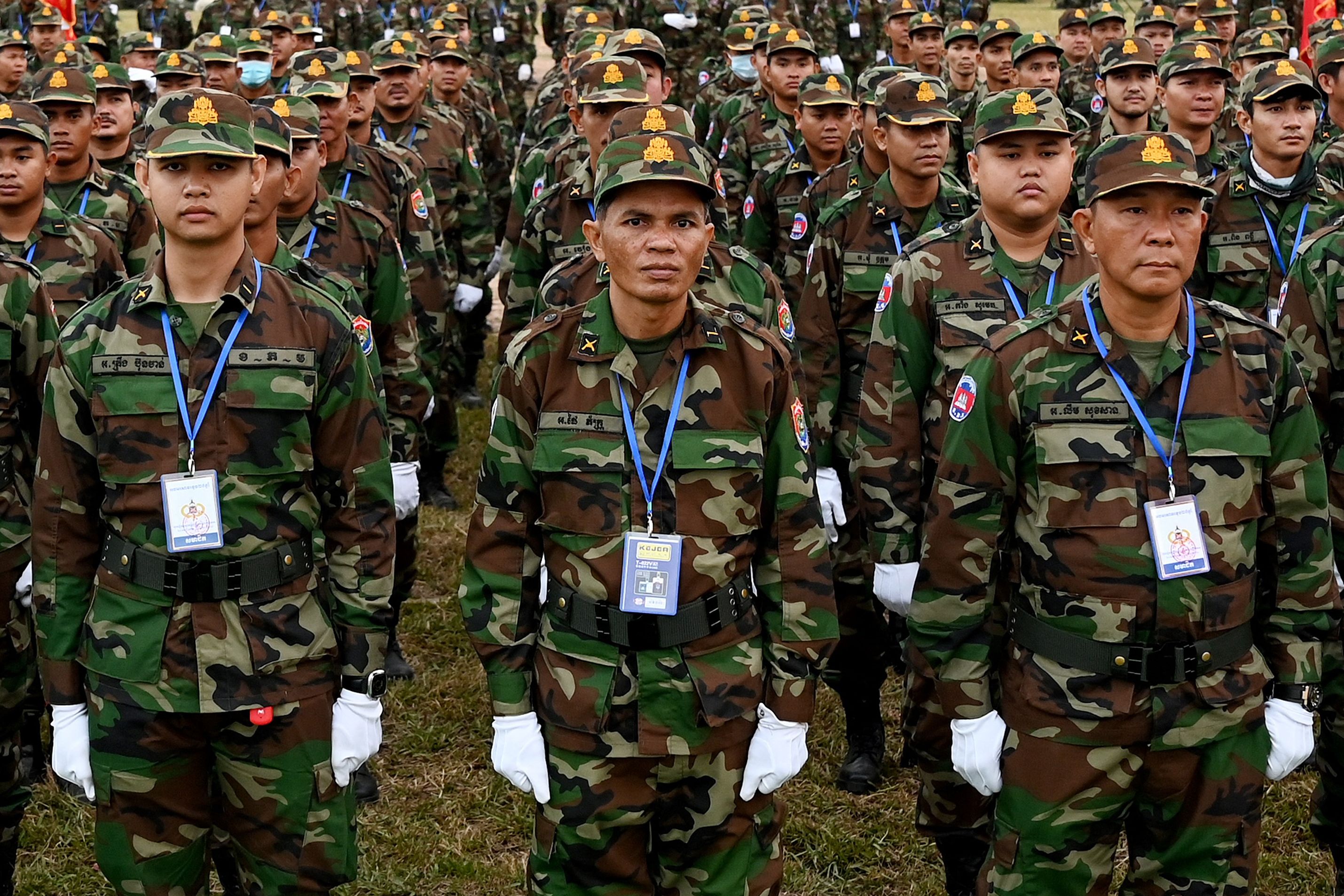 Soldados de Camboya